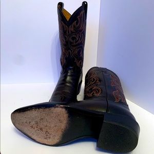 Tony Lama black boots